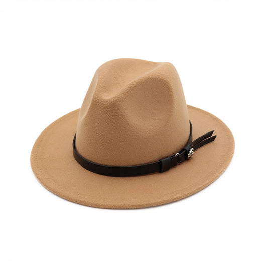 Sombrero Jazz de Ala Recta en Fieltro - Image 14