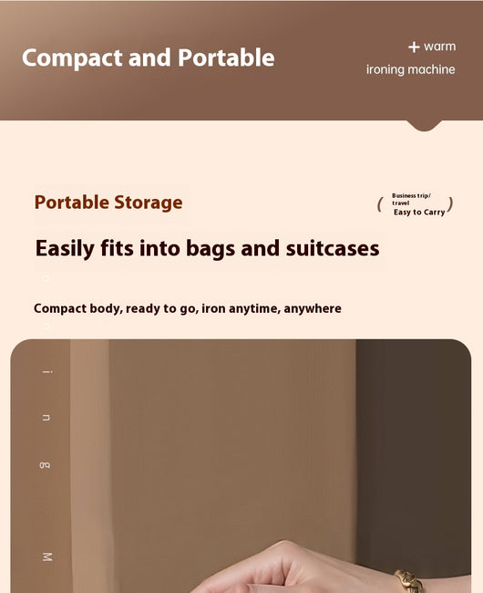 Plancha de Vapor Portátil USB - Planchador Eléctrico Compacto para Ropa - Image 28