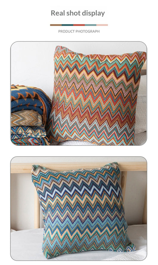 Cojín Bohemio Étnico Decorativo para Cama - Image 10
