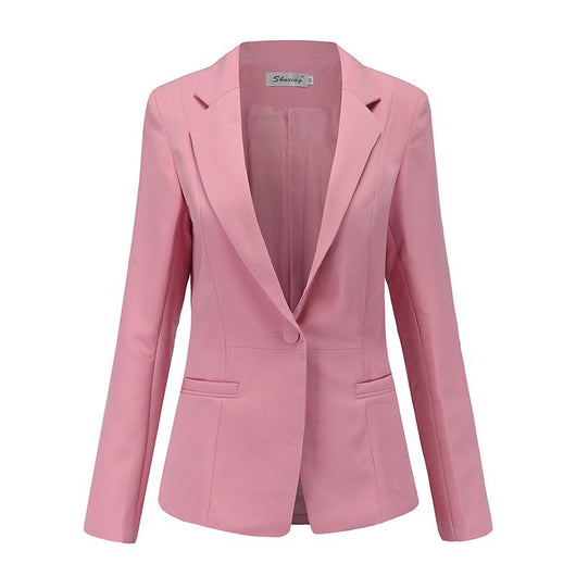 Blazer Casual Multicolor con Botón para Mujer - Image 11