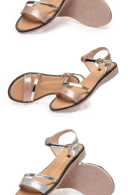 Sandalias Planas Antideslizantes con Suela Suave - Cómodas y Versátiles - Image 15