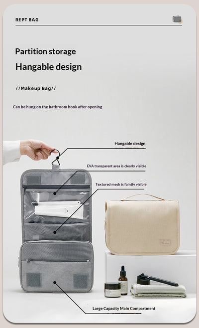 Bolsa de Aseo Impermeable Portátil para Viajes - Image 14