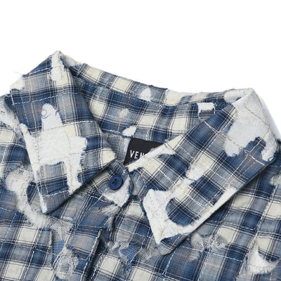 Camisa de Cuadros Manga Larga para Hombre - Estilo Versátil - Image 5