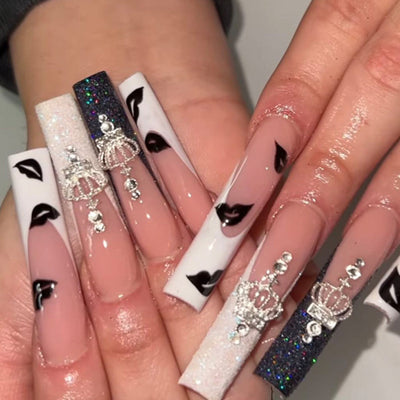 Uñas Postizas de Diamante Resistente - Diseño Europeo Premium - Image 66