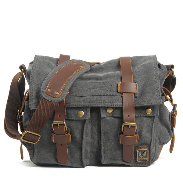 Bolsa Bandolera de Lona para Hombre