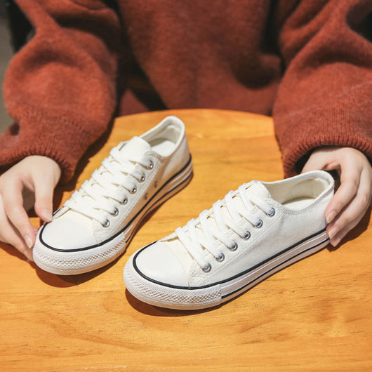 Zapatillas Canvas Combinadas para Mujer - Transpirables y Cómodas - Image 4