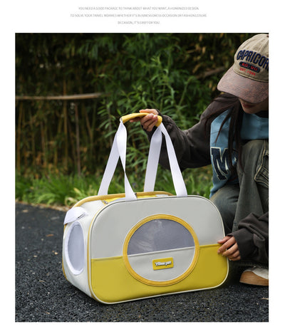 Mochila Transportadora Plegable para Gatos - Gran Capacidad y Respirable - Image 17