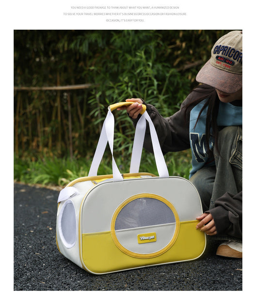 Mochila Transportadora Plegable para Gatos - Gran Capacidad y Respirable - Image 17