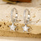 Aretes de Plata S925 con Diamantes Brillantes Estilo Urbano Versátil