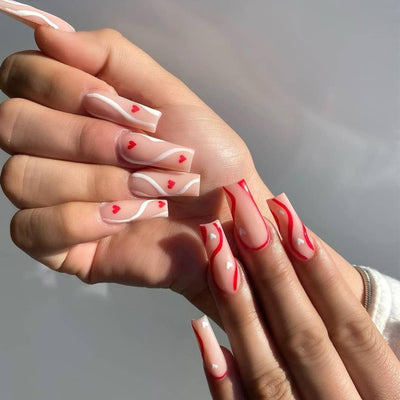 Parches de Manicura Francesa Ballet en Polvo Nude - Image 10