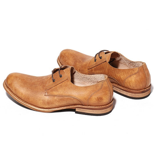 Zapatos Casuales Retro Estilo Británico para Hombre - Diseño Desgastado Transpirable - Image 3