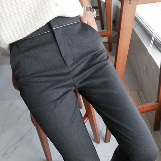 Pantalones Rectos Sueltos Talle Slim para Mujer - Diseño Moderno - Image 2