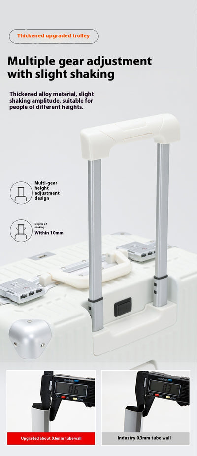 Maleta Trolley Compacta de Aluminio 18 Pulgadas - Image 13