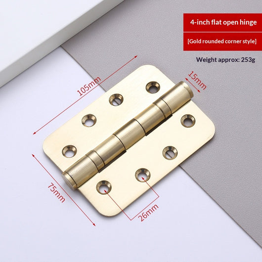 Bisagra de Acero Inoxidable para Puerta de 4 Pulgadas Silenciosa - Image 9