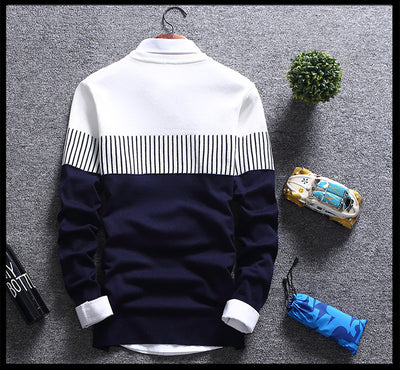 Suéter Cuello Redondo Slim Fit para Hombre - Image 13