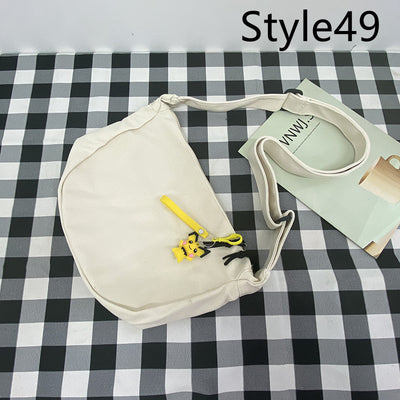 Bolsa Mensajero de Lona para Hombre - Bolso de Hombro Ligero y Versátil - Image 51