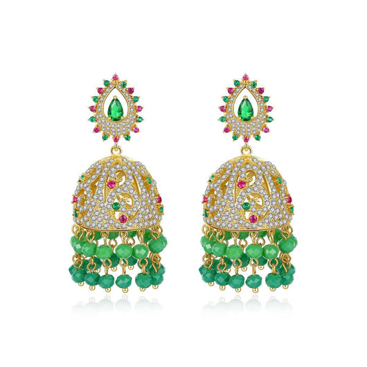 Aretes con Micro Incrustaciones de Circonio Estilo Europeo y Americano - Image 6