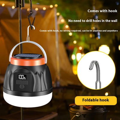 Linterna Solar Portátil para Camping y Exterior - Image 2