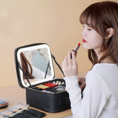 Bolsa Organizadora de Cosméticos Grande con Luz LED Integrada - Image 7