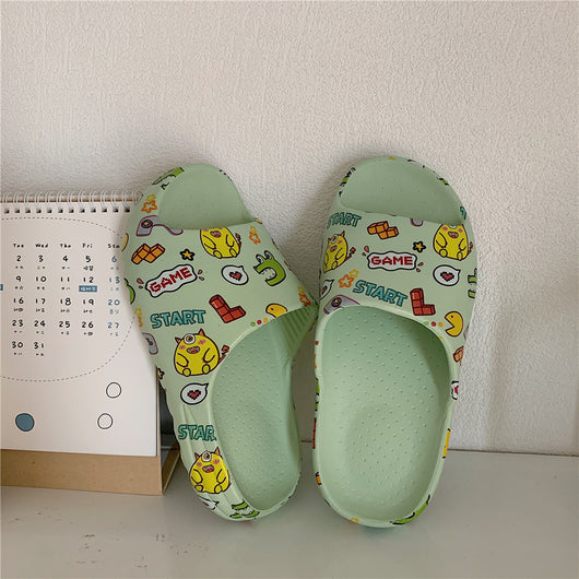 Pantuflas Cómodas para Mujer con Diseño de Dibujos Animados