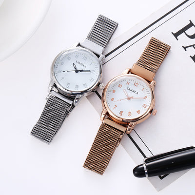 Reloj Digital para Mujer Milan con Correa Malla y Cierre Magnético - Image 9