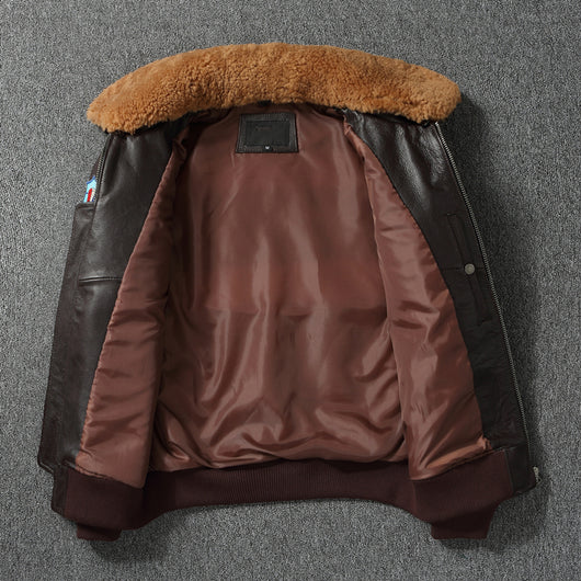 Chaqueta de Cuero Vacuno para Parejas - Estilo Casual - Image 8