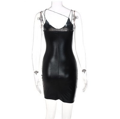Vestido Elegante Escotado sin Espalda con Tirantes - Image 8