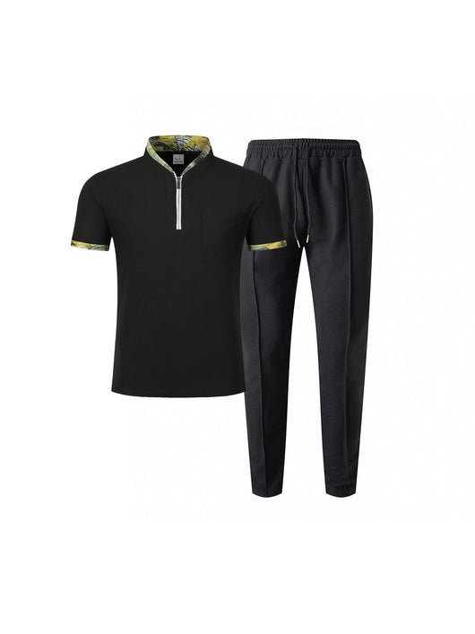 Conjunto Deportivo Casual con Combinación de Colores para Hombre - Image 17