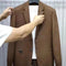 Suéter Tipo Saco Otoño-Invierno para Hombre con Textura Jacquard
