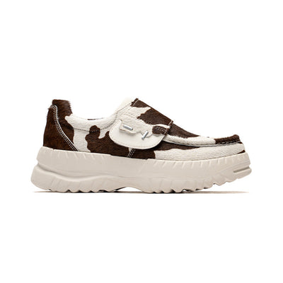 Tenis Deportivos Elevadores con Suela Gruesa Estilo Vaca - Image 5