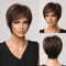 Peluca Corta Natural para Mujer - Cabello Completo Estilo Moderno