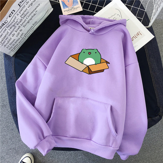 Sudadera Terciopelo Mujer con Capucha - Abrigo Largo Minimalista - Image 2