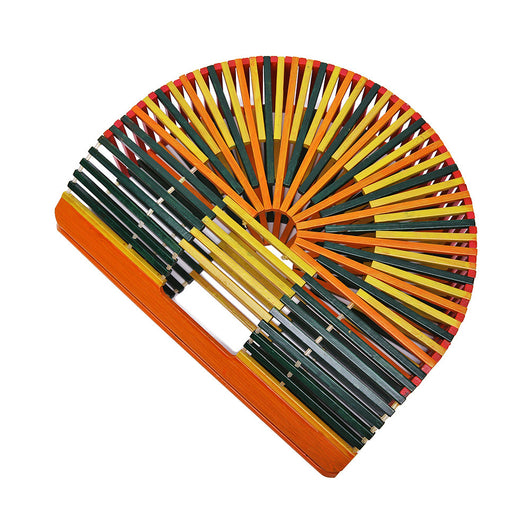 Bolsa Tejida de Bambú Artesanal para Mujer - Image 9