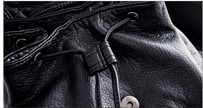 Mochila de Cuero Suave para Mamá - Bolso Versátil Multiuso - Image 23