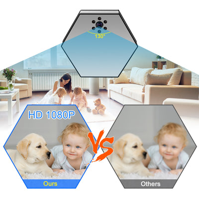 Cámara de Vigilancia WiFi HD con Visión Nocturna y Micrófono Dual para Hogar - Image 34