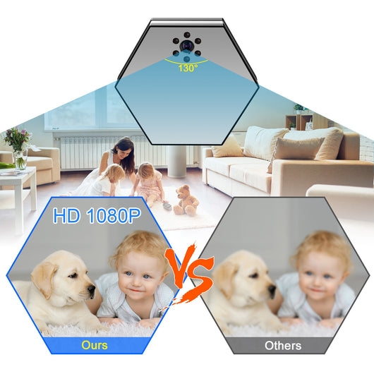 Cámara de Vigilancia WiFi HD con Visión Nocturna y Micrófono Dual para Hogar - Image 34