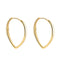 Women's Temperament Personality Design Texture Plateado Earrings Plateado