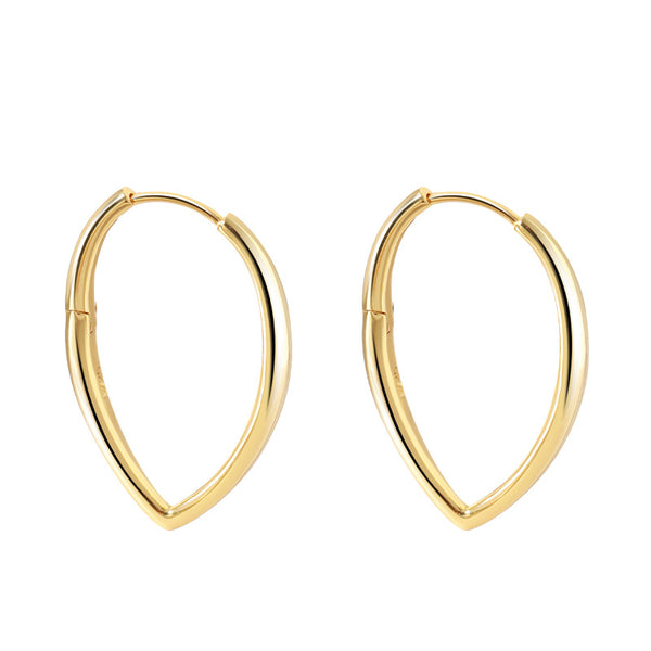 Aretes de Plata con Diseño de Textura y Personalidad Elegante