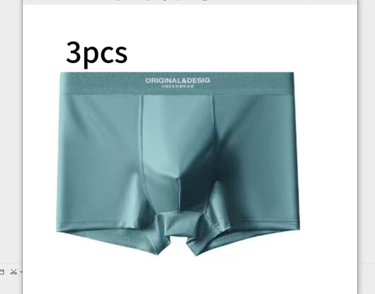 Bóxers de Seda de Hielo Ligera de Lujo para Hombre - Transpirables para Verano - Image 13