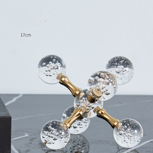 Decoración Molecular de Cristal Luxury para Sala de Estar y Mueble TV - Image 14