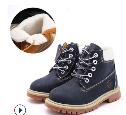 Botas Martin Amarillas de Cuero para Niños - Talla Grande - Image 6