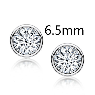 Aretes Personalizados de Plata 925 de 0.5-2 Quilates - Image 3