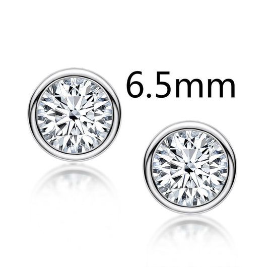Aretes Personalizados de Plata 925 de 0.5-2 Quilates - Image 3