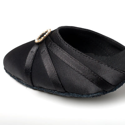 Zapatos de Baile con Tacón Brillante, Suela Suave y Transpirables - Image 7