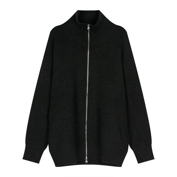 Suéter Tejido Hombre Diseño Doble Cierre - Estilo Relajado y Versátil - Image 3