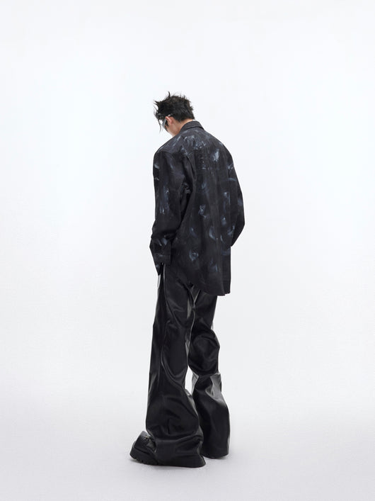 Camisa Oversized Deslavada con Textura Brushed - Estilo Industrial - Image 6