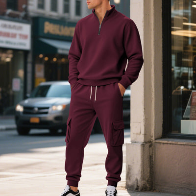 Pantalones Deportivos Térmicos con Forro Polar y Cierre - Image 12