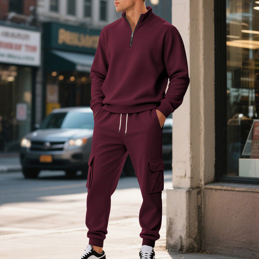 Pantalones Deportivos Térmicos con Forro Polar y Cierre - Image 12