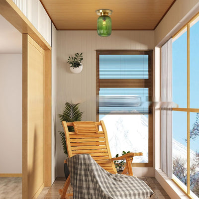 Lámpara de Pasillo de Cristal Moderno Minimalista - Image 9