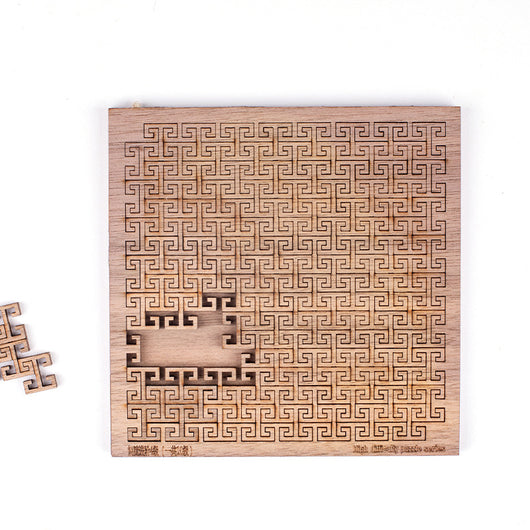 Cubo Wooden Dinosaurio Escher - Puzzle 3D de Madera para Desafiar tu Mente